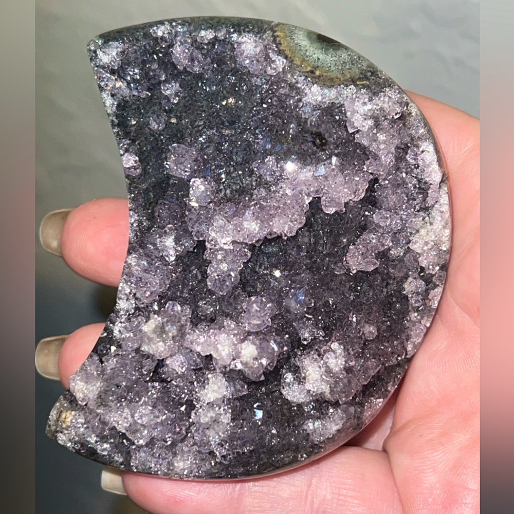 Sparkling Amethyst Moon